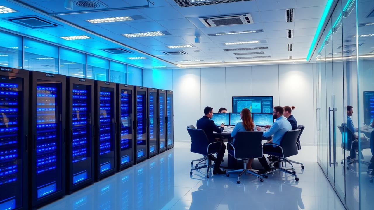 IT team supporting business systems and network infrastructure