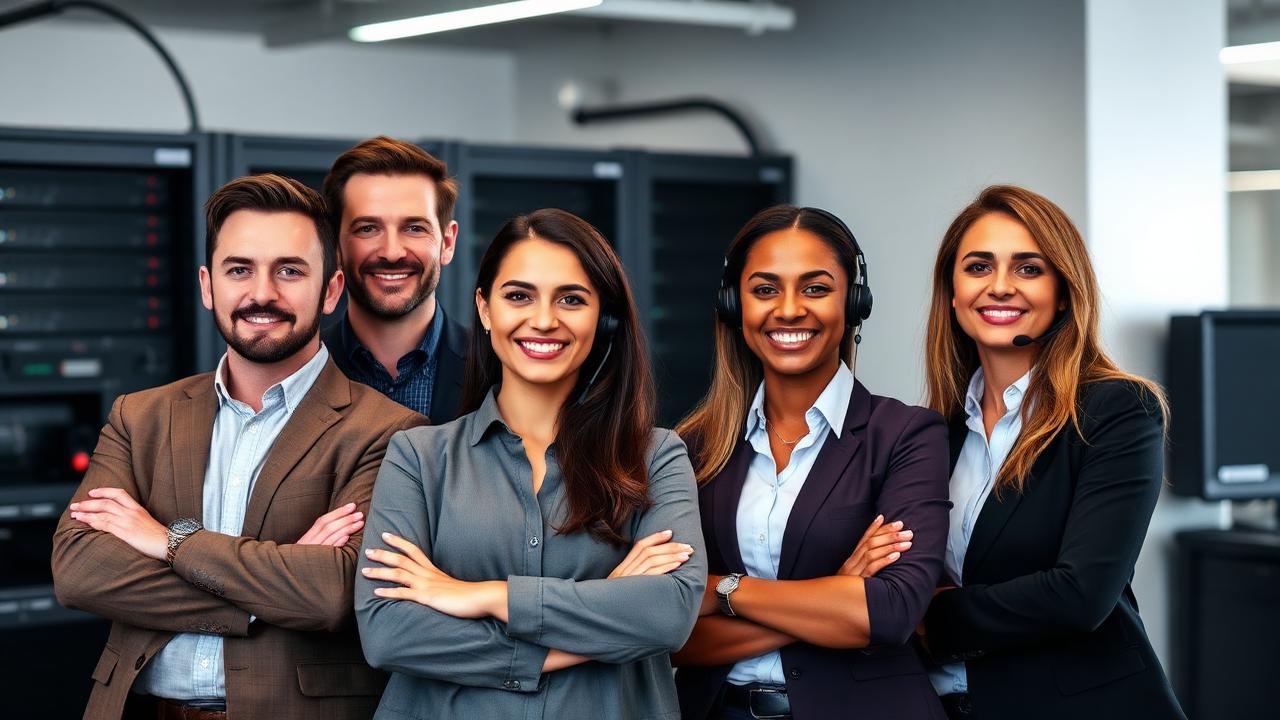 JOJO Tech Solution team of IT professionals